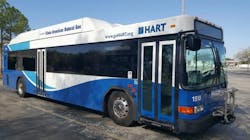 HART will be replacing its diesel-fueled buses with this compressed natural gas bus. HART will be replacing its diesel-fueled buses with this compressed natural gas bus.