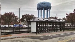 Mount Prospect participated in the program in 2016 and received new shelters and pads to accommodate 60 new covered bicycle parking spaces.