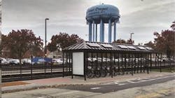 Mount Prospect participated in the program in 2016 and received new shelters and pads to accommodate 60 new covered bicycle parking spaces.