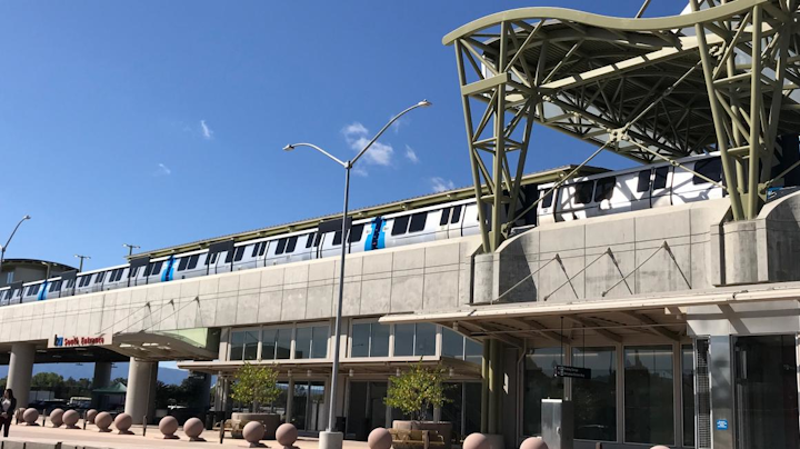 Bart Train At Berryessa Station Credit Scvta