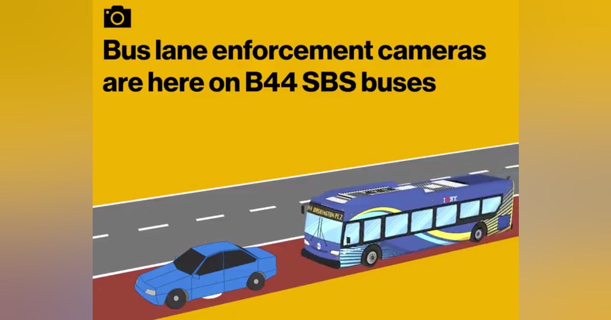 New MTA Forward facing Cameras On B44 SBS Buses Begin Bus Lane new-mta-forward-facing-cameras-on-b44-sbs-buses-begin-bus-lane