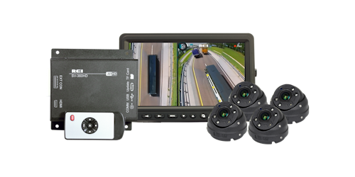 3d 360 Degree Hd Surround View Camera System Mass Transit
