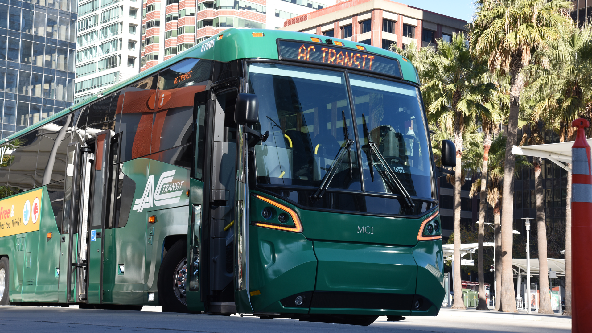 Ac Transit Mci D45 Crt Le Photo From Pilot Test