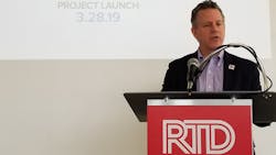 Dave Genova speaks during a event to launch the Route 15/15L improvement project. Dave Genova speaks during a event to launch the Route 15/15L improvement project.