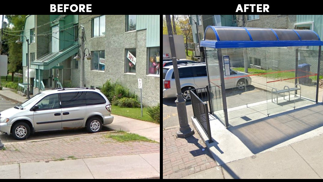 STL improved accessibility to 185 bus stops on its regular network.