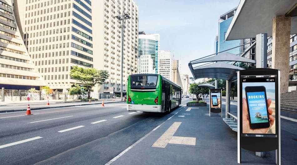 Smart City Kiosk Application Image Transit