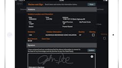 EFORCE's e-citation operates with the hardware and sensors available on cellphones and tablets. EFORCE's e-citation operates with the hardware and sensors available on cellphones and tablets.