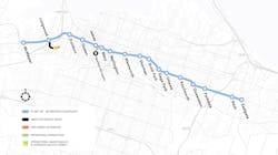 The Hamilton LRT project that would have constructed more than eight miles of light rail was cancelled by the province of Ontario on Dec. 16.