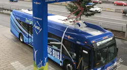 TriMet says that in the first six months of operation, its five electric buses reduced its diesel use by more than 11,000 gallons and dropped its emissions by more than 250,000 tons.