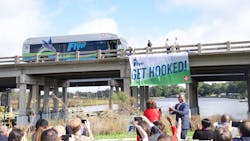 JTA's First Coast Flyer Southwest Corridor BRT project is the final element of a five-phase plan to bring BRT to the area. JTA's First Coast Flyer Southwest Corridor BRT project is the final element of a five-phase plan to bring BRT to the area.