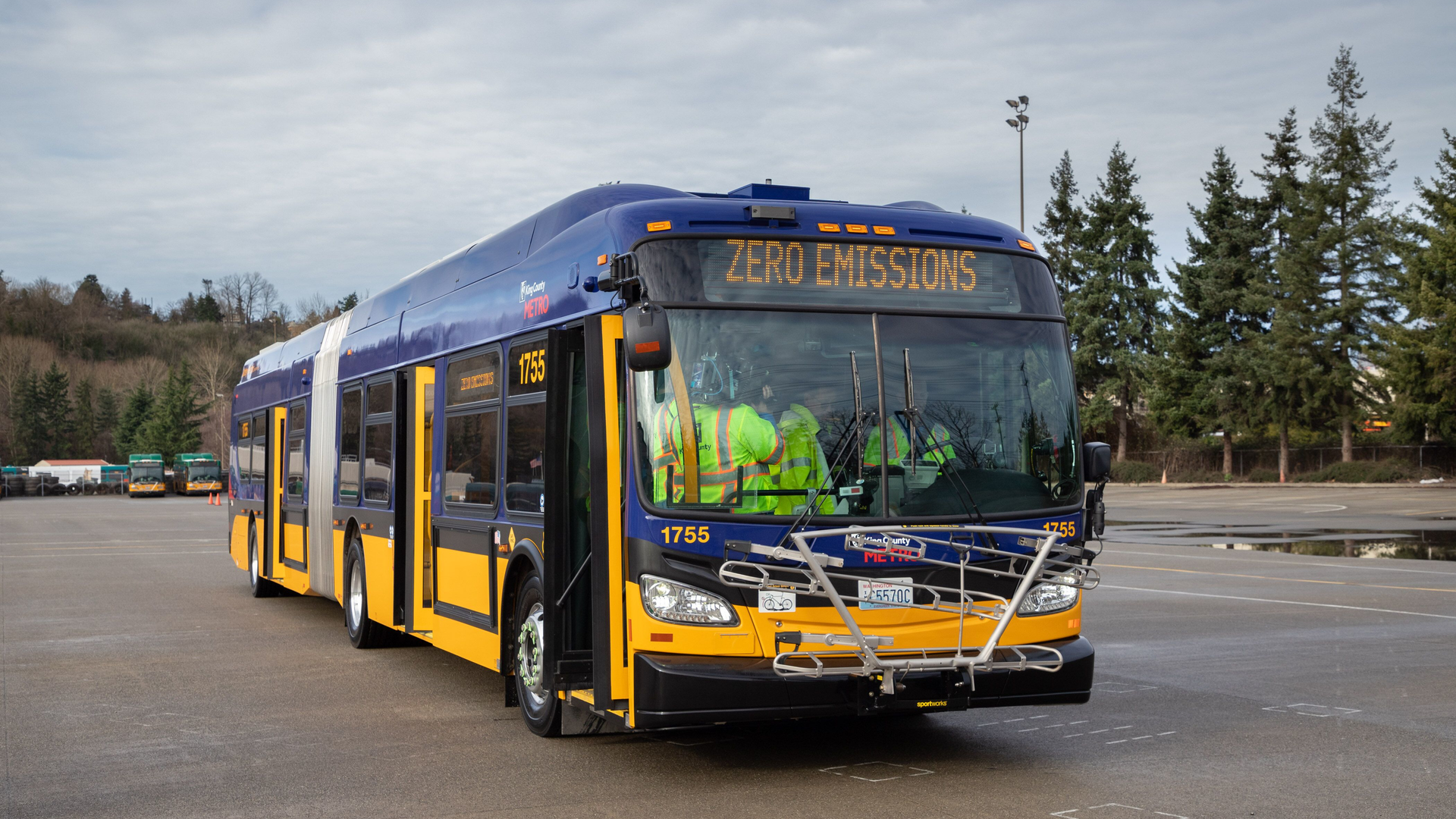 King County Metro To Purchase Up To 120 Battery-electric Buses From New ...