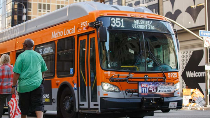 L A Metro Releases Frequent Bus Service Plan For Nextgen Bus Plan Mass Transit