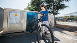 Sound Transit has installed new on-demand BikeLink lockers at the Rainier Beach, SODO and University of Washington stations.