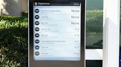 Connectpoint's Digital Bus Stop 13-inch display was installed in Washington, D.C.