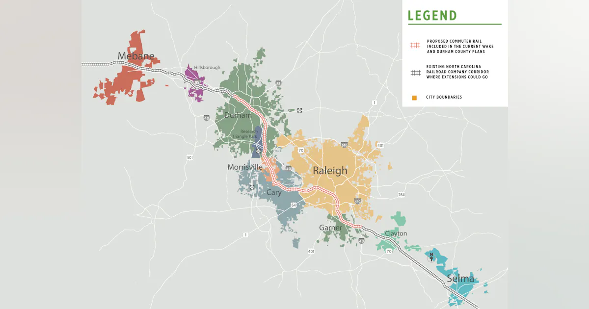 Studies indicate GoTriangle commuter rail line potentially viable ...