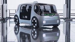 The Project Vector concept vehicle. The Project Vector concept vehicle.