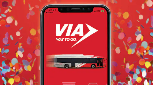 Via Trans Bus VIA Metropolitan Transit | Mass Transit