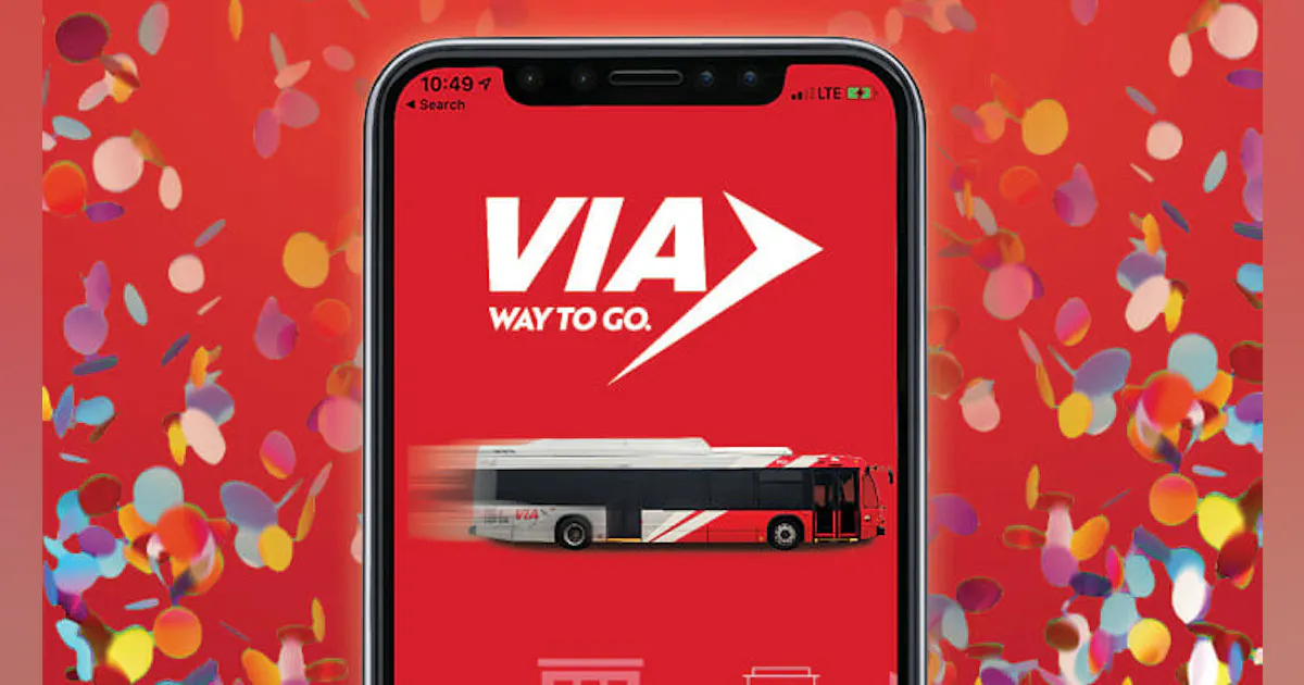 Via Go Icon VIA marks smart transit milestone with one million tickets sold on ...