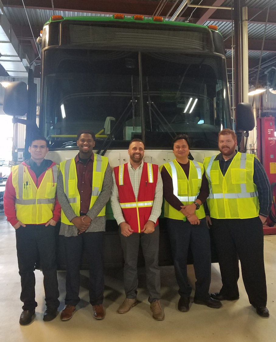 SolTrans provides hands on experience at its maintenance yard | Mass ...