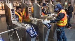MTA will double up its cleaning efforts of touch points at stations throughout its system.