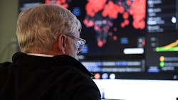 Pat Foye at a March 16 meeting in MTA’s situation room. Foye, who has tested positive for COVID-19, has not been in the MTA offices since Wednesday, March 25. Pat Foye at a March 16 meeting in MTA’s situation room. Foye, who has tested positive for COVID-19, has not been in the MTA offices since Wednesday, March 25.