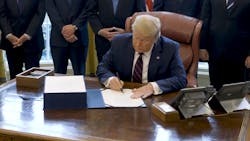 The president signed the $2.2 trillion CARES Act into law on Friday, March 27. The president signed the $2.2 trillion CARES Act into law on Friday, March 27.