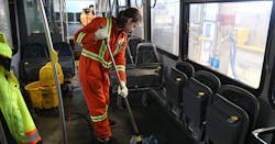 In response to COVID-19 BC Transit has implemented enhanced cleaning measures for its fleet of buses across the province.