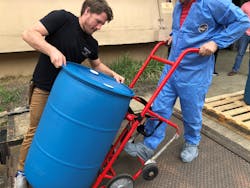 GRTC picked up more than 100 gallons from the Reservoir Distillery. GRTC picked up more than 100 gallons from the Reservoir Distillery.