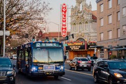 TriMet's proposed budget includes an increase in bus service by three percent. TriMet's proposed budget includes an increase in bus service by three percent.