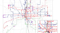 IndyGo's proposed bus routes, which incorporated public feedback.