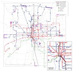 IndyGo's proposed bus routes, which incorporated public feedback. IndyGo's proposed bus routes, which incorporated public feedback.