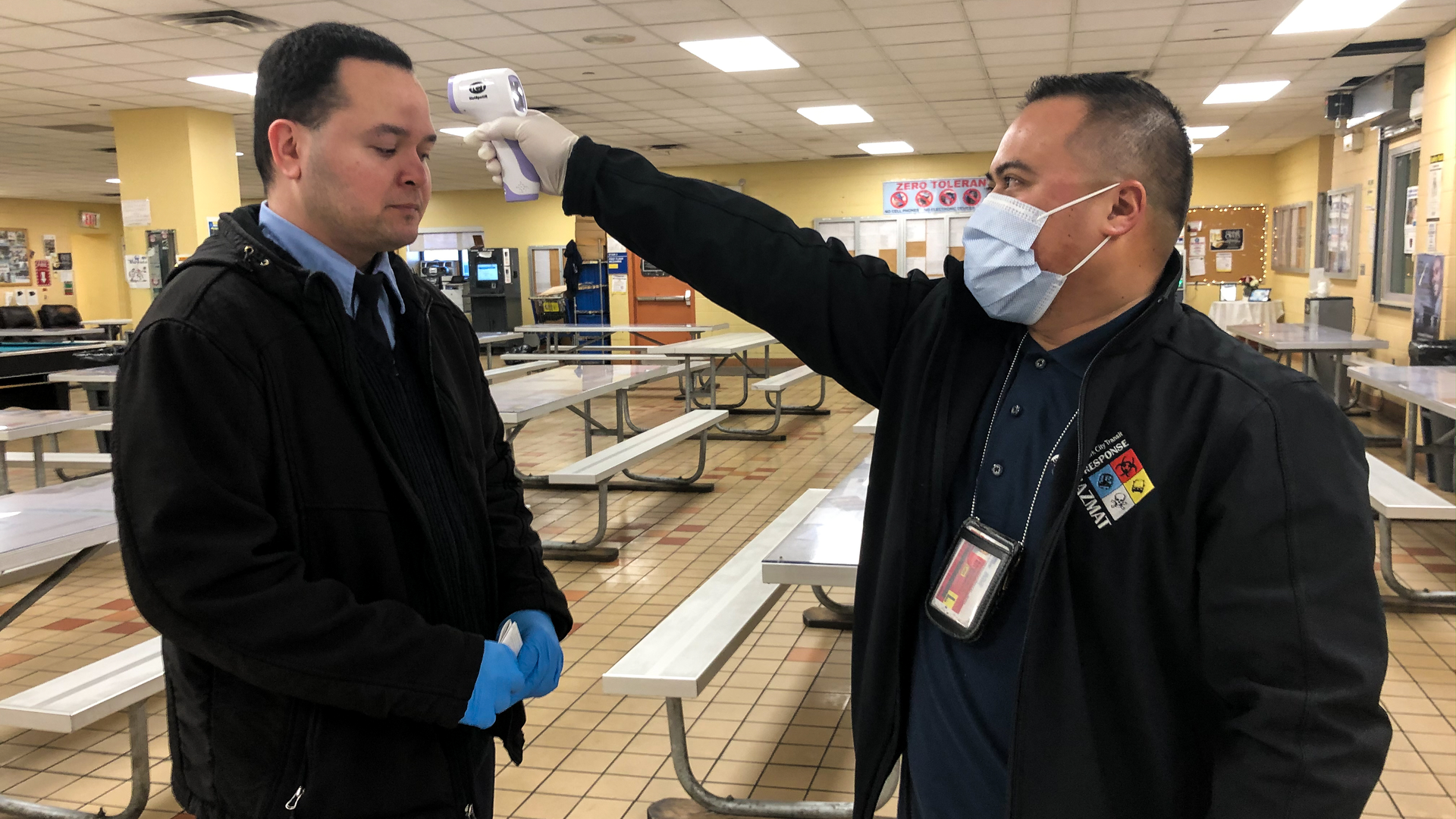 MTA says more than 3,500 employee temperatures are being checked per day.