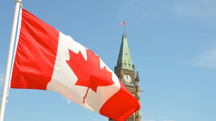 Canadian Flag Parliament Tower Jason Hafso Unsplash 5e84a9b6115fb
