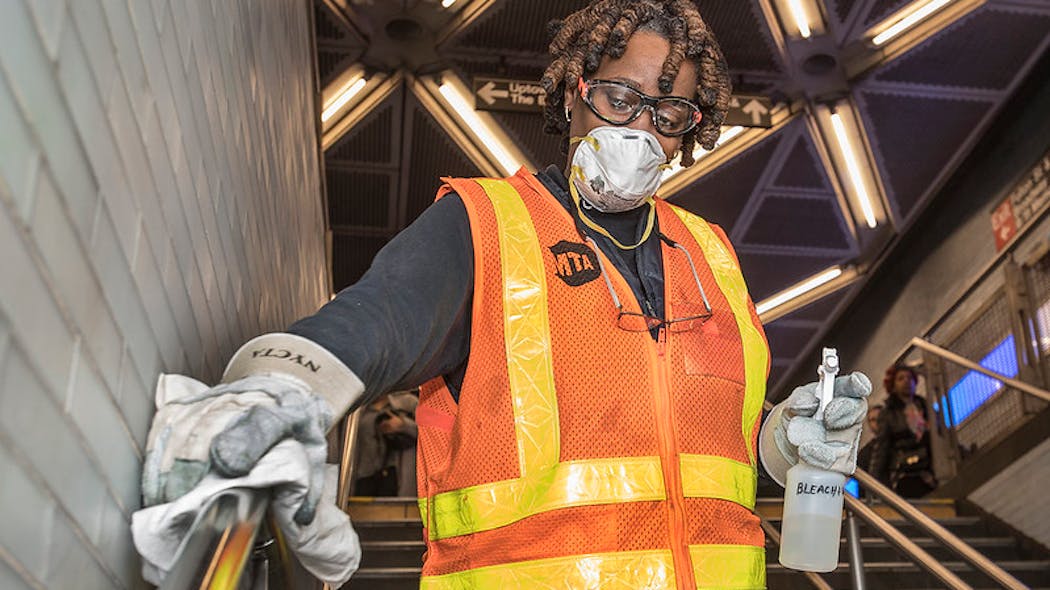 MTA says it has distributed 240,000 masks and 3.2 million gloves since March 1.