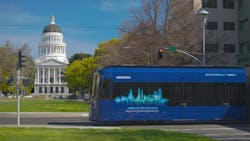 Example of Siemens Mobility S700 low-floor light-rail vehicle. Example of Siemens Mobility S700 low-floor light-rail vehicle.
