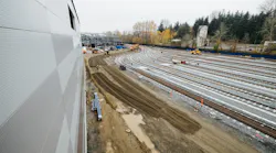 Work on Sound Transit's Link Operations and Maintenance Facility East is one of the limited exceptions to the agency's temporary halting of non-critical construction activities.