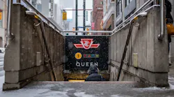 A station entrance to TTC's system.