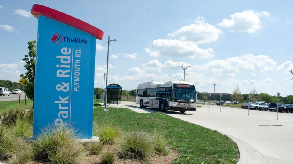 TheRide's fixed route services have been reduced 70 percent and revenue has dropped 15 percent as a result of the COVID-19 pandemic.