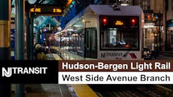NJ Transit restores service at two HBLR stations.