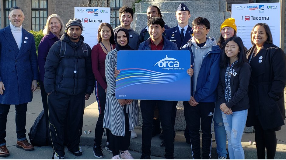 Pierce Transit is using its buses to serve as mobile hotspots for students to access Wi-Fi for remote learning.