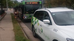 GoTriangle has been working with Durham County Emergency Management to transport unsheltered individuals to hotels during the novel coronavirus pandemic.
