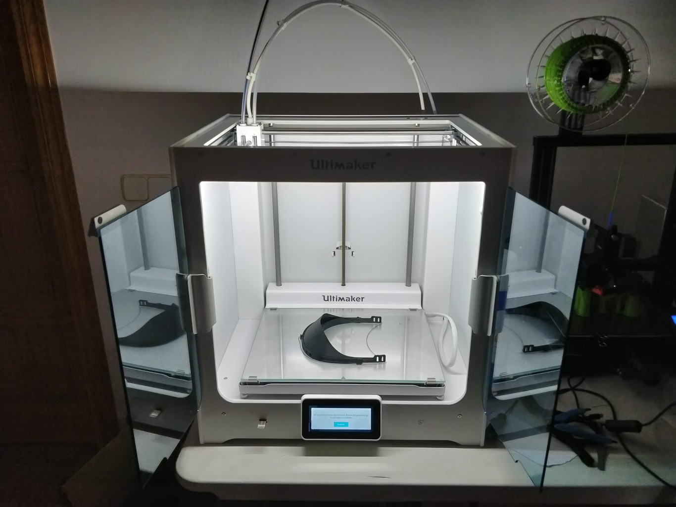 Alstom is 3D printing visors for face shields.