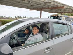 Rural Greenfield residents utilize MST's mobile Wi-Fi unit. Rural Greenfield residents utilize MST's mobile Wi-Fi unit.