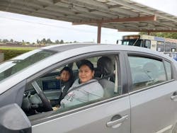 Rural Greenfield residents utilize MST's mobile Wi-Fi unit. Rural Greenfield residents utilize MST's mobile Wi-Fi unit.