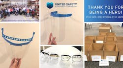 United Safety is using its manufacturing assembly lines to produce PPE for frontline workers.
