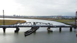 Amtrak received more than $55 million for the replacement of the Portal North Bridge. Amtrak received more than $55 million for the replacement of the Portal North Bridge.
