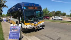 SacRT is providing buses to serve as Wi-Fi hotspots for students during social distance learning amid COVID-19. SacRT is providing buses to serve as Wi-Fi hotspots for students during social distance learning amid COVID-19.
