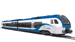 A rendering of what a future Valley Link train would look like. A rendering of what a future Valley Link train would look like.