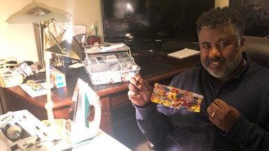 Moore says he has enough supplies to sew 700 masks.