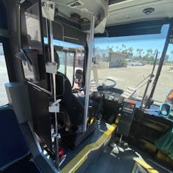 Designed for small to medium sized buses, the DryVGard can be retrofitted to existing rolling stock. Designed for small to medium sized buses, the DryVGard can be retrofitted to existing rolling stock.